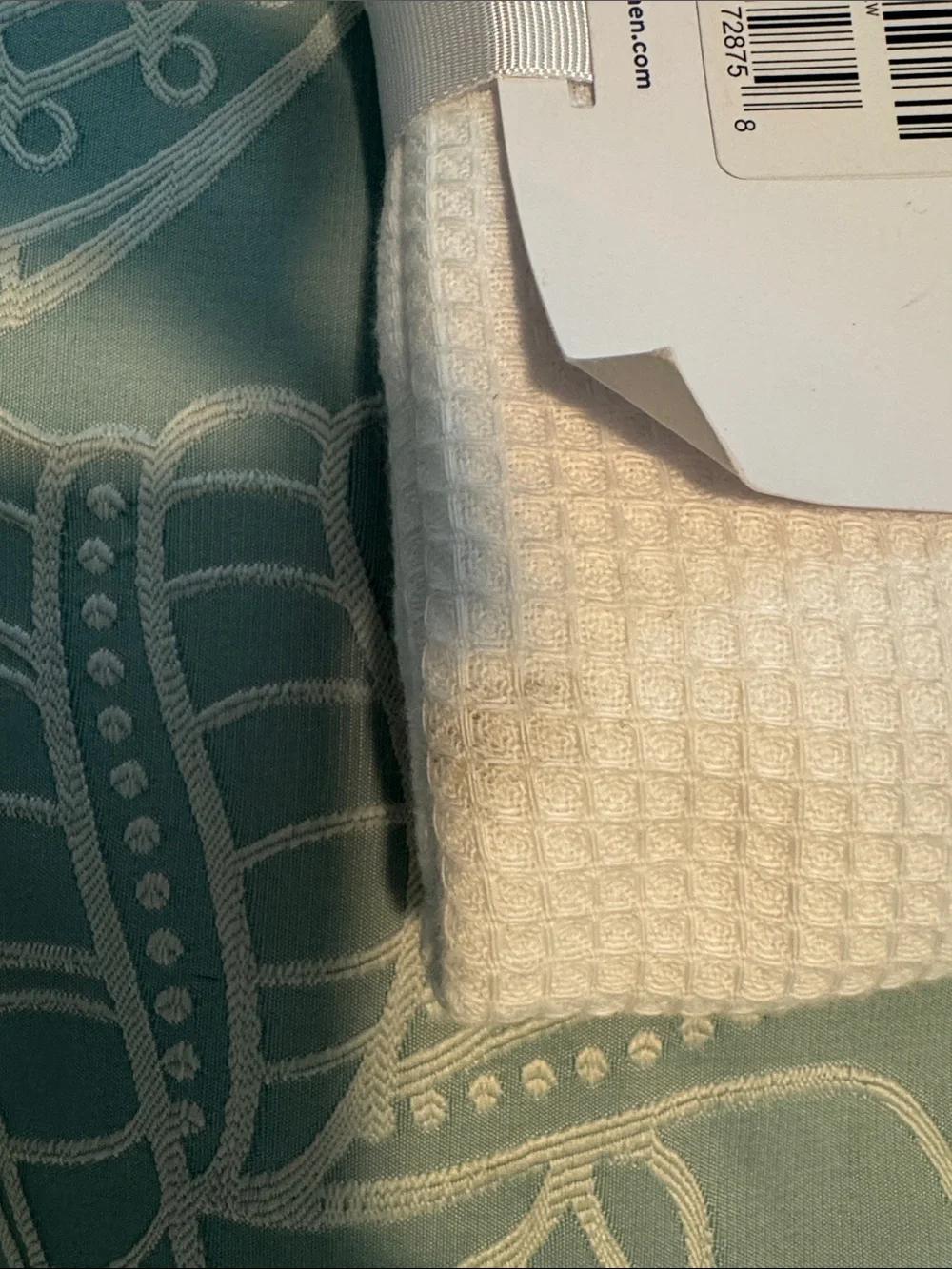 Brooklinen White Micro Waffle Shams Set